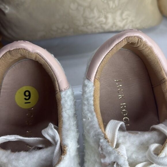 (E4) JACK ROGER'S Whitney Performance Sneakers White size 9 - Picture 4 of 11
